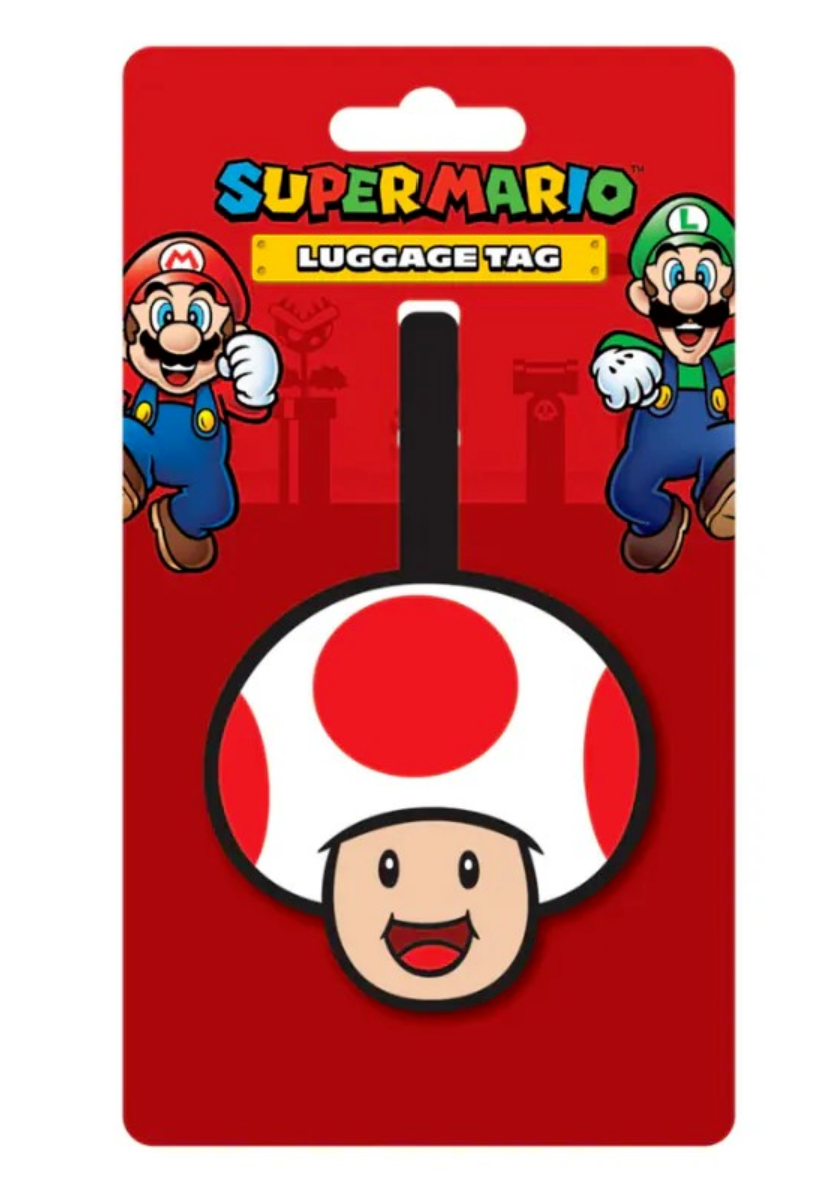 【全新Super Mario™ 款式】全球網上獨家發售🏆瑞士Travelmall 多功能行李吊牌 (五款選擇)│防水、防潑 PVC|獨特設計 {6月14截單;預計10-14 工作天發貨}