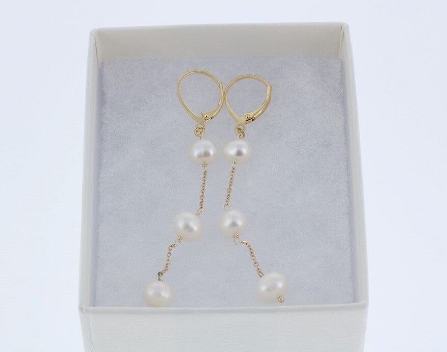 [日本製] 淡水珍珠耳環｛11月30截單;預計10-14工作天發貨｝