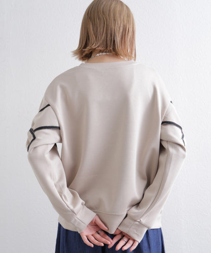 日本JP直送 預計出貨時間：2025 年 11 月初 蝴蝶結長袖上衣, 2025秋冬人氣系列，{11月30截單;預計10-14工作天發貨｝