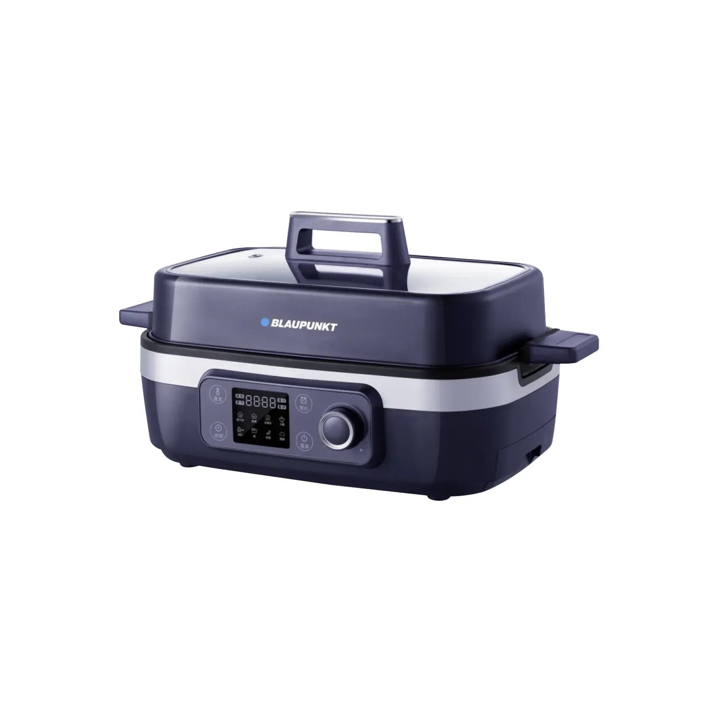 BLAUPUNKT MK-MP031UK-多功能料理鍋 | 氣炸、蒸、燒烤、火鍋、煎鍋 | 輕油少煙   {6月14截單;預計10-14 工作天發貨}