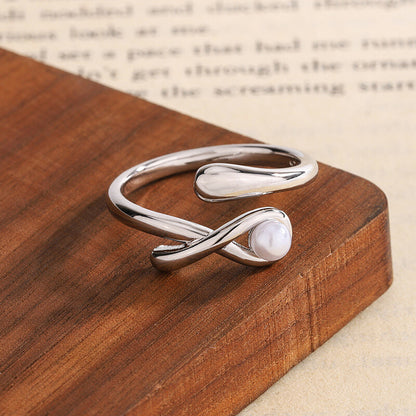 韓國戒指，均碼，925鍍銀，S925戒指，925銀｛11月30截單;預計10-14工作天發貨｝