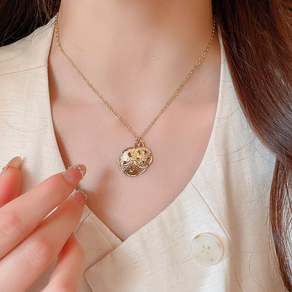 韓國項鍊，女士項鍊，925鍍銀項鍊，銀項鍊{11月30截單;預計10-14工作天發貨｝