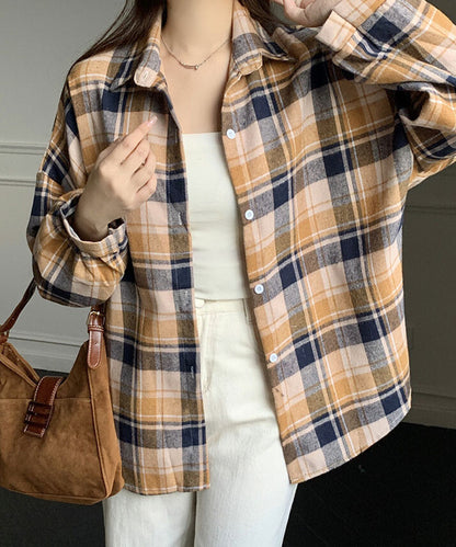 日本JP直送  襯衫《法式格紋襯衫，7色可選》{11月30截單;預計10-14工作天發貨｝