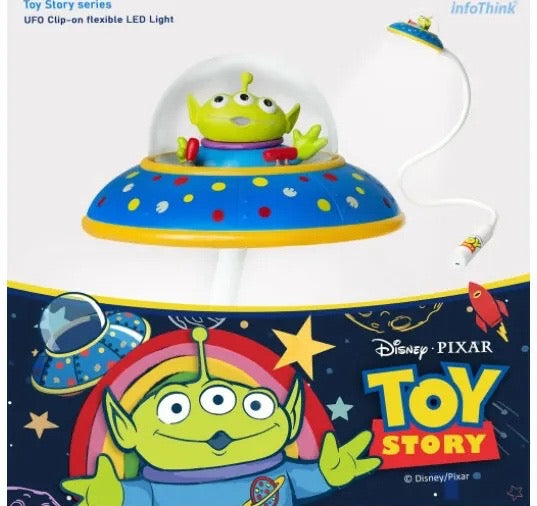 Toystory 三眼仔 UFO飛碟燈｜充電 LED｜任意彎         {8月2截單;預計10-14 工作天發貨}