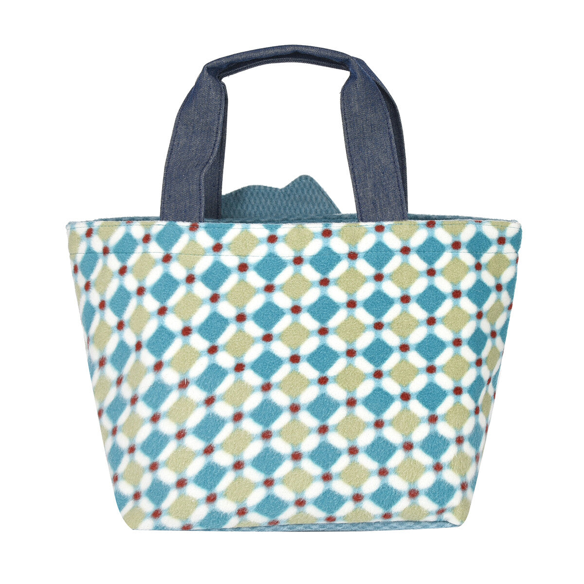 日本JP 直 送  抓絨動物圖案 Hami 口袋包（貓咪）{11月30截單;預計10-14工作天發貨｝