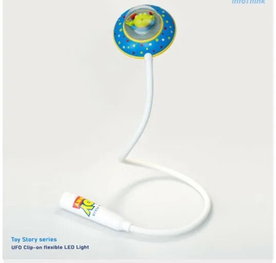 Toystory 三眼仔 UFO飛碟燈｜充電 LED｜任意彎         {8月2截單;預計10-14 工作天發貨}
