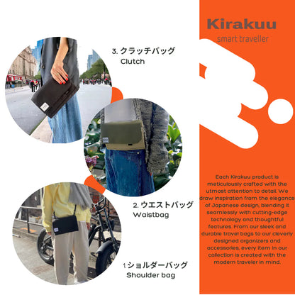 Kirakuu New 3 ways travel bag {3月15截單;預計10-14 工作天發貨}