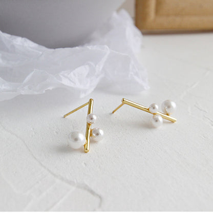 曰本JP直送  純銀耳環，附抽繩袋{11月30截單;預計10-14工作天發貨｝