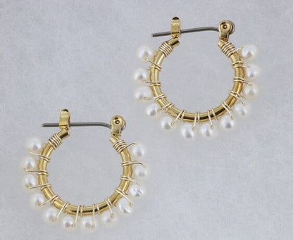 [日本製] 淡水珍珠耳環｛11月30截單;預計10-14工作天發貨｝