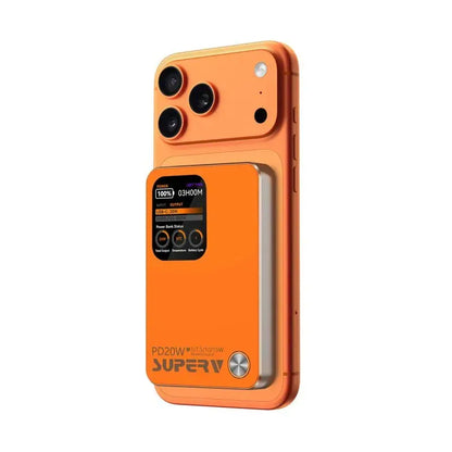 「蘋果家族充電器」 - SUPERV 3C QR 認證 20W 10000mAh 實時溫度監測移動電源【9/20 截單，預計 :9月尾至10月中發貨】