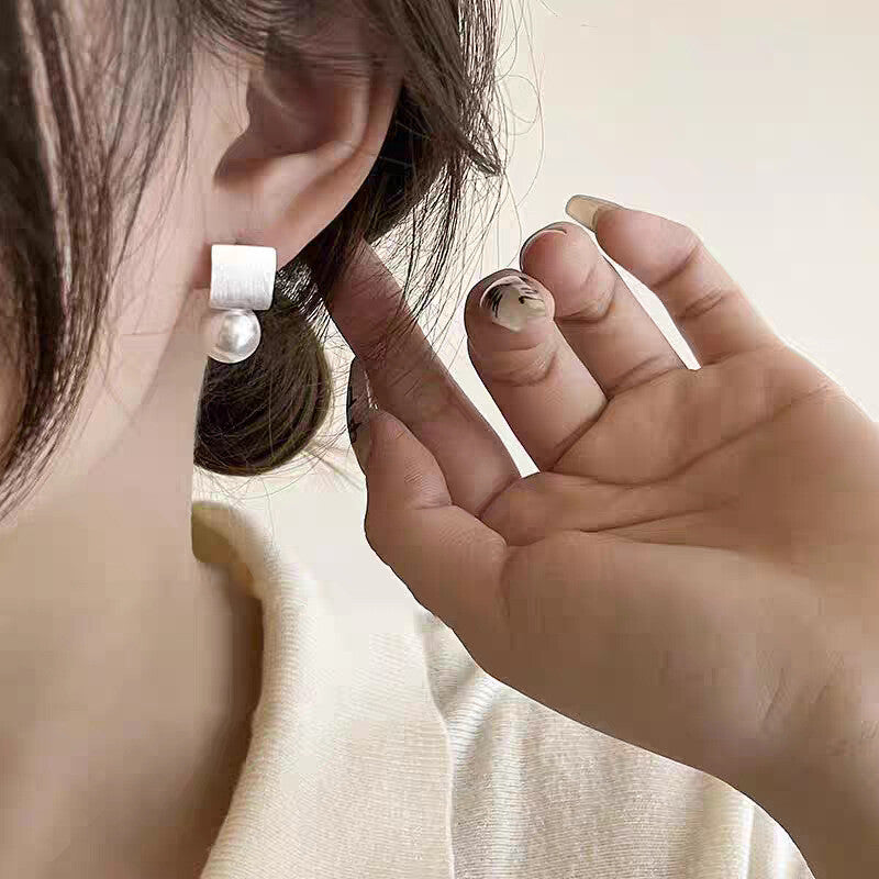 韓國耳環，S925耳釘，K18耳環，防過敏K18耳環，925純銀耳環｛11月30截單;預計10-14工作天發貨｝