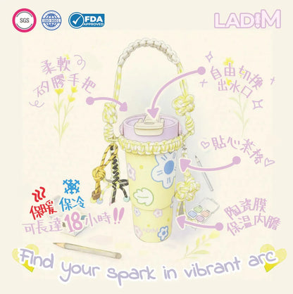 韓國LadiM 陶瓷膜保暖/保冷杯 他22oz/ 650ml  {6月14截單;預計10-14 工作天發貨}