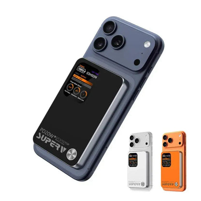 「蘋果家族充電器」 - SUPERV 3C QR 認證 20W 10000mAh 實時溫度監測移動電源【9/20 截單，預計 :9月尾至10月中發貨】