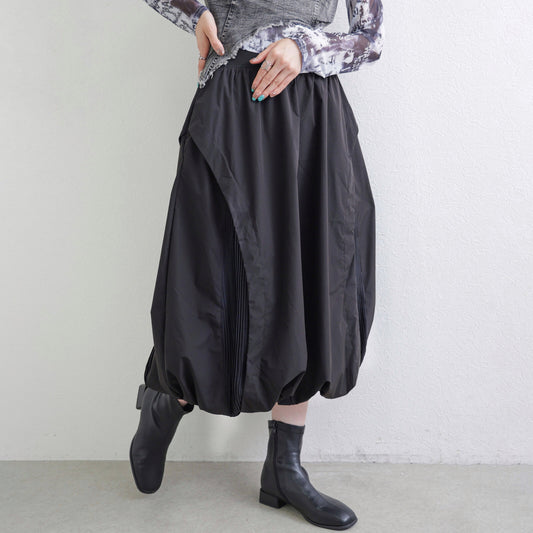 日本JP直送  全新 2025aw 側褶燈籠裙{11月30截單;預計10-14工作天發貨｝