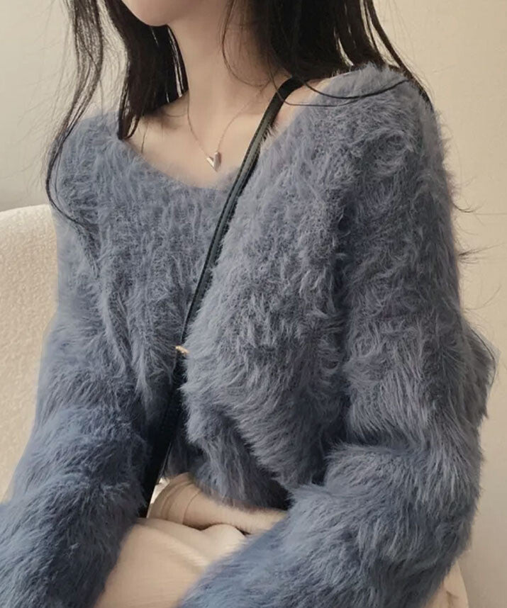 日本JP直送  針織衫《V領鋸齒針織衫，6種顏色可選》 {11月30截單;預計10-14工作天發貨｝