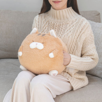 日本JP直送   新品！ 「貓咪宣言」滾輪式手套 毛絨貓咪抱枕手套   {7月12截單;預計10-14 工作天發貨}
