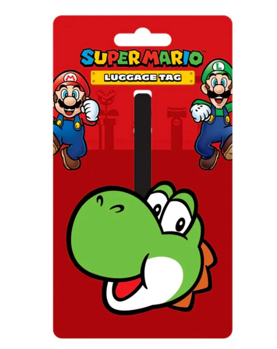 【全新Super Mario™ 款式】全球網上獨家發售🏆瑞士Travelmall 多功能行李吊牌 (五款選擇)│防水、防潑 PVC|獨特設計 {6月14截單;預計10-14 工作天發貨}
