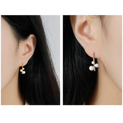 曰本JP直送  純銀耳環，附抽繩袋{11月30截單;預計10-14工作天發貨｝