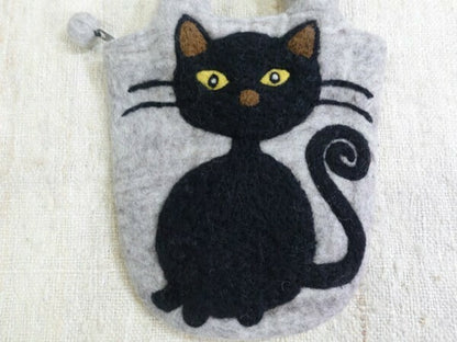 日本JP 直 送  毛氈黑貓手提袋{11月30截單;預計10-14工作天發貨｝