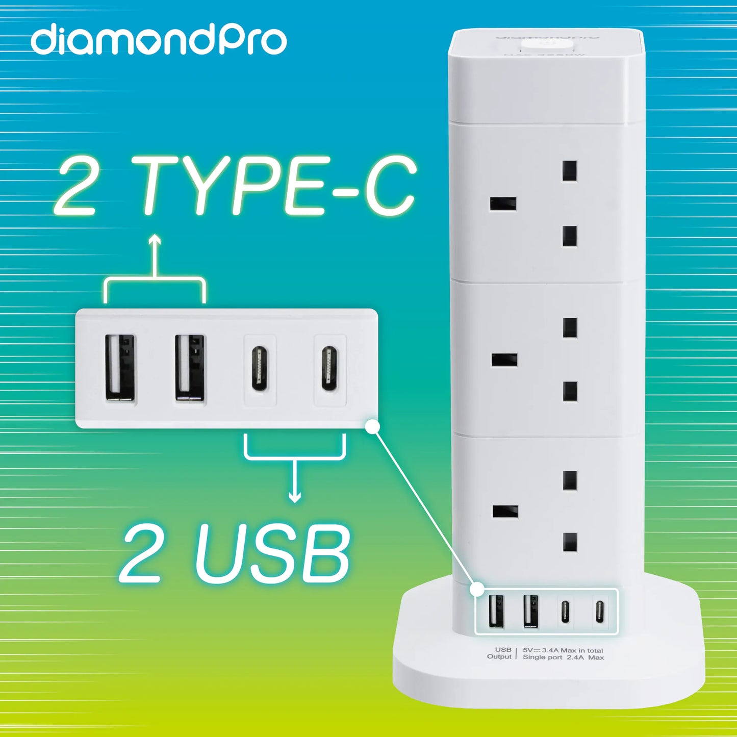 DiamondPro 直立式拖板     {8月2截單;預計10-14 工作天發貨}