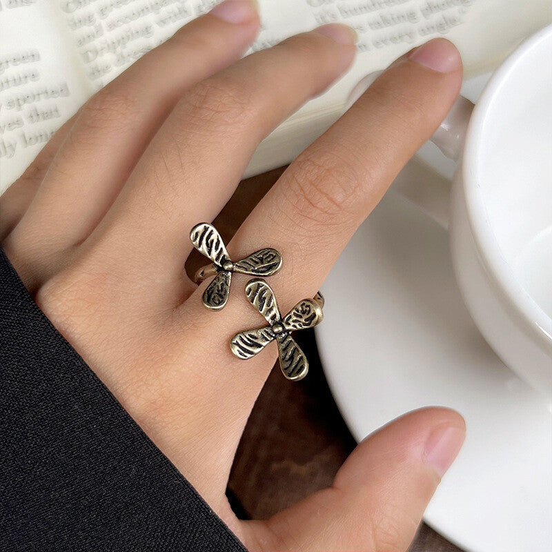 韓國戒指，均碼，925鍍銀，S925戒指，925銀戒指｛11月30截單;預計10-14工作天發貨｝