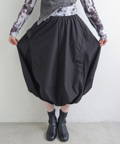 日本JP直送  全新 2025aw 側褶燈籠裙{11月30截單;預計10-14工作天發貨｝