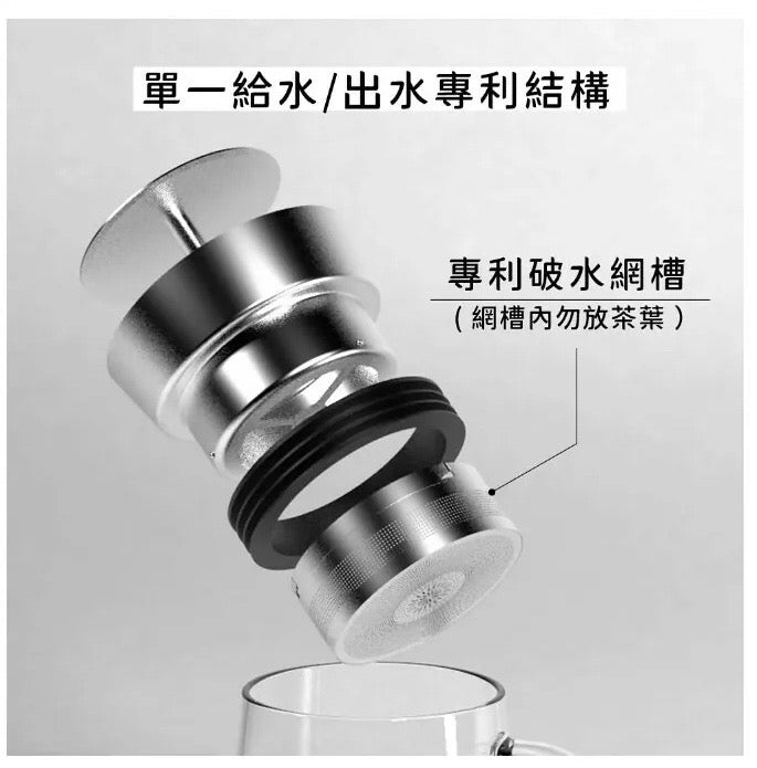 台灣製造 Driver甘丹茶壺｜出水專利結構｜沖茶｜可使用微波爐加熱           {8月2截單;預計10-14 工作天發貨}