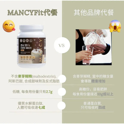 韓國製造 MancyFit 瘦身代餐 | 15天減磅 | 星級代  {8月2截單;預計10-14 工作天發貨}
