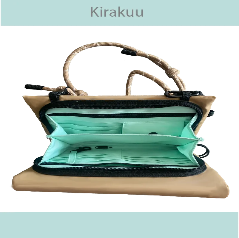 日本品牌 Kirakuu便攜旅行袋 隱藏環保袋            {8月2截單;預計10-14 工作天發貨}