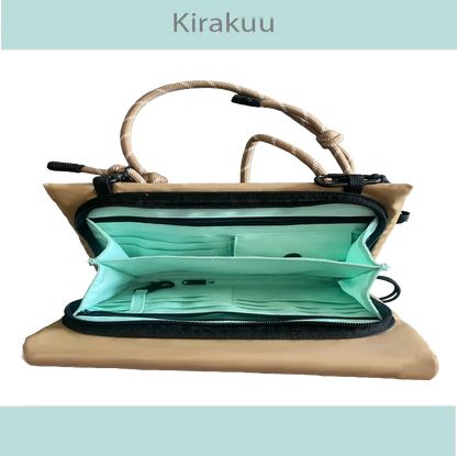 日本品牌 Kirakuu便攜旅行袋 隱藏環保袋            {8月2截單;預計10-14 工作天發貨}