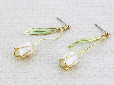 曰本JP直送   [人氣商品] 鬱金香搖擺 EPO 耳環 III ｛11月30截單;預計10-14工作天發貨｝