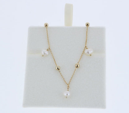 [日本製造] 淡水珍珠項鍊｛11月30截單;預計10-14工作天發貨｝