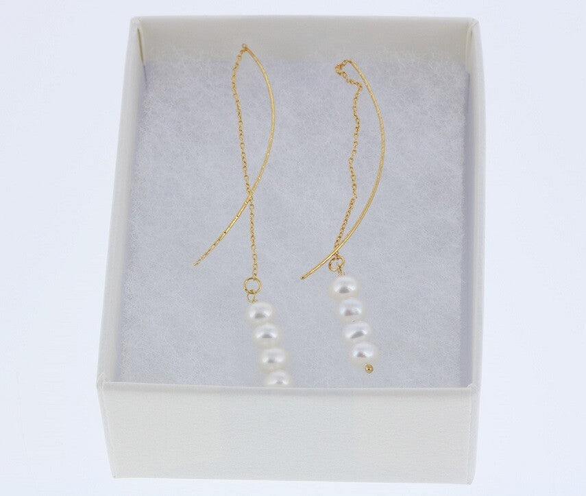 [日本製] 淡水珍珠耳環｛11月30截單;預計10-14工作天發貨｝