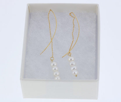 [日本製] 淡水珍珠耳環｛11月30截單;預計10-14工作天發貨｝