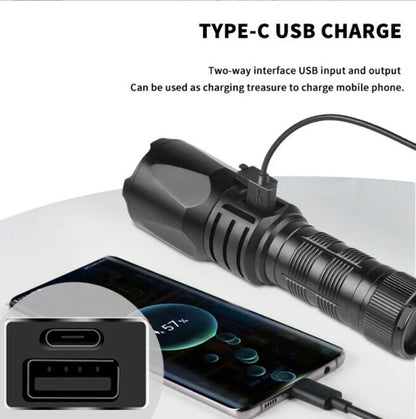 日本JP直送  USB充電手電筒BQQ428  {10月30截單;預計10-14 工作天發貨}