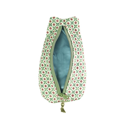 日本JP直送 Parlor Suzurando 緞面模切收納袋（貓咪款式）  {11月30截單;預計10-14工作天發貨｝