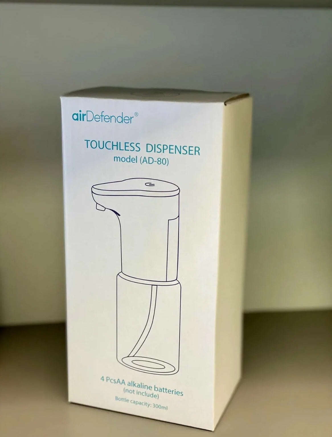 airDefender 感應式噴霧機｜量子抗菌溶液｜霧化機｜抗菌塗層          {6月14截單;預計10-14 工作天發貨}