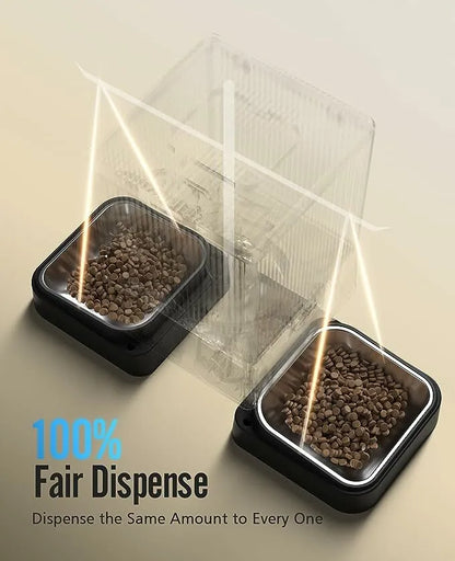 Oneisall – 寵物自動餵食器 - 雙碗版|全新寵物護理品牌 美國Oneisall - 寵物護理系列 美國品牌🇺🇸 | 香港行貨🇭🇰   {3月15截單;預計10-14 工作天發貨}