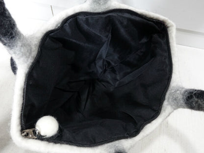 曰本JP直送 【2025新品】毛氈貓臉包 {11月30截單;預計10-14工作天發貨｝