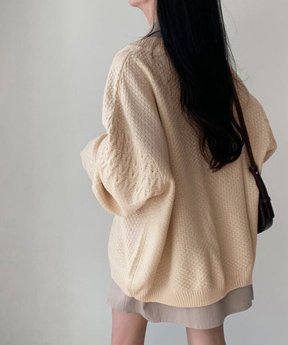 曰本JP直送  針織衫《V領超大針織衫，3種顏色可選》{11月30截單;預計10-14工作天發貨｝