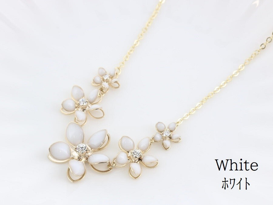 曰本JP直送  小巧花朵項鍊｛11月30截單;預計10-14工作天發貨｝