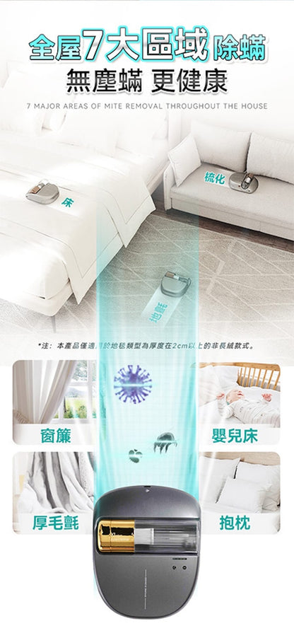 Creatulize 智能無人全面Clean 360°可視化超微吸殺菌消毒除蟎器      {8月2截單;預計10-14 工作天發貨}