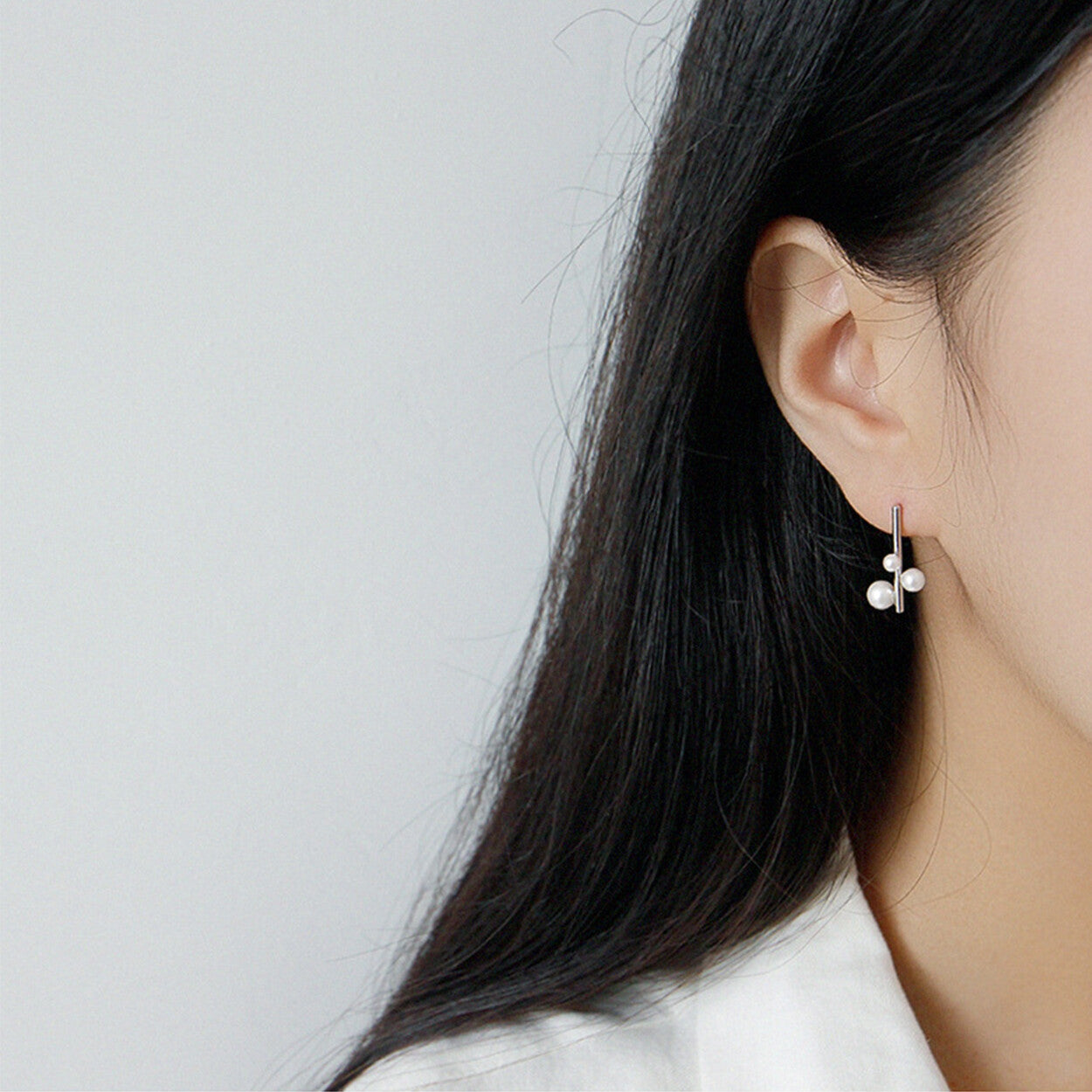 曰本JP直送  純銀耳環，附抽繩袋{11月30截單;預計10-14工作天發貨｝