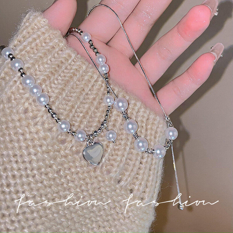 韓國項鍊，女士項鍊，925鍍銀項鍊，銀項鍊｛11月30截單;預計10-14工作天發貨｝