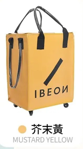 IBEON 輕奢行旅袋|出行更有型|一個抵多袋|手提、側背、拖行自由切換 {6月14截單;預計10-14 工作天發貨}